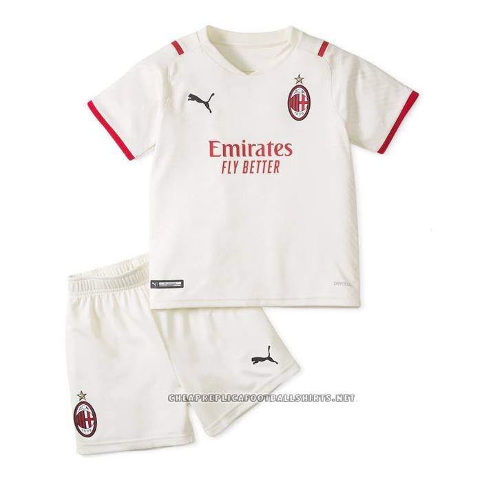 AC Milan Away Shirt 2021-2022 Kid